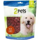 2pets - Dogsnack Deer Cubes 400 g - Koirat - Koiran herkut ja puruluut - Palkitsemisherkut