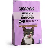 Smaak viljaton steriloidun kissan ruoka, kalkkuna-possu