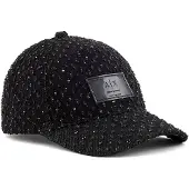 Armani Exchange for woman. XW001894AF18855MC329 Baseball Hat black (OSFA), Cotton, Classic