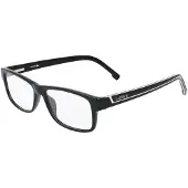 Lacoste L2707 ON 53/15/145 Mustat Bio-injektoidut Näkölasit Miehet L2707 ON
