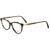 Ferragamo SF2870 53/14/145 Maculate ruskea asetaatti NAISET SF2870