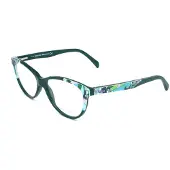 Emilio Pucci SILMÄLASIT PUCCI MOD. () - EP5022 KIILTÄVÄ VALETTU VIHREÄ