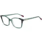 Missoni MIS 0252 53/17/140 helmivihreät asetaattikehykset NAISILLE MIS 0252