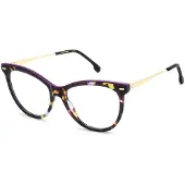 Carrera 3078 55/17/140 Violet havana gold Acetate kehykset NAISILLE 3078