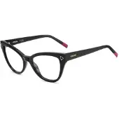 Missoni MIS 0260 52/18/140 Mustat asetaattikehykset NAISILLE MIS 0260