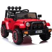 Wisam Lean Sport Jeep BRD-7588 Punainen 4x4 akku auto