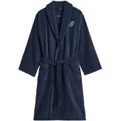 Gant Embroidery Robe - Navy - XXL