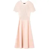 Armani Exchange for woman. XW001885AF10352U6149 Silhouette beige dress (M), Casual, Classic, Viscose, Short sleeve