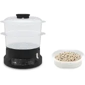 Tefal Minicompact VC139810 steam cooker 2 basket(s) Freestanding 800 W Black (VC139810)