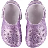 Crocs Classic Chunky Glitter Clog K - Purple - 37/38
