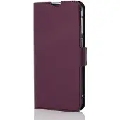 Wave Book Case suojakotelo Samsung Galaxy A57 Smoky Sangria