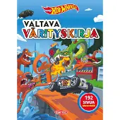 Hot Wheels valtava värityskirja