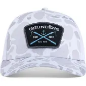 Grundens Men's Gaff Trucker 312 Squall Camo One Size
