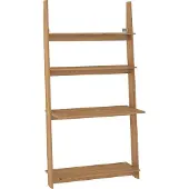 Meblocross Rack RAC-01 -työpöytä hyllyosalla – Artisan-tammi, moderni kannettavan työasema