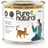Purenatural Cat Soup Beef 140g