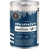 Monster Pet Food Monster Dog Sensitive Fish 400g