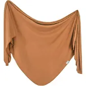 Copper Pearl Camel Knit 116x116 Cm Knit Musliini
