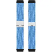 CaseOnline Punottu kellon ranneke Huawei Watch GT Runner 2 - Skyblue