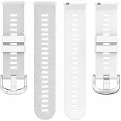 CaseOnline Pure kellon ranneke Huawei Watch GT Runner 2 - Valkoinen