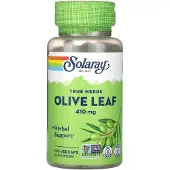 Solaray Olive Leaf 410mg Kapselit 100 Yksiköt