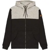 Quiksilver Keller Block Vetoketjullinen Huppari black heather Koko S