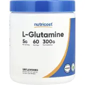 Nutricost , L-Glutamiini, Maultampon, 10,7 oz (300 g)