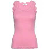 Rosemunde RWBabette U-neck Lace - silkki-puuvillatoppi