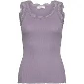 Rosemunde RWBabette U-neck Lace - silkki-puuvillatoppi