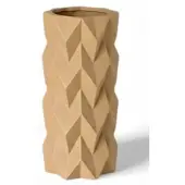 Simiu TESSURA - Vase - 17cm - Beige