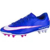 Nike Jalkapallokengät 'Mercurial Vapor 16 Academy' laivastonsininen / vaaleanpunainen / valkoinen