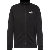 Puma Urheilullinen collegetakki 'Essentials No. 1' musta / valkoinen