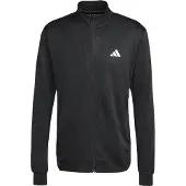 Adidas Workout Essentials All-set 3 Stripes Knit Kokovetoketjullinen Collegepaita