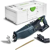Festool Akkupuukkosaha RSC 18 EB-Basic 18 V; (ilman akkua ja laturia)