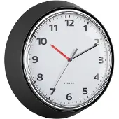 Karlsson Wall Clock Modern Retro Black - Black - Ø 34 CM