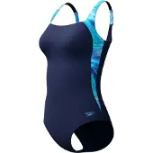 Speedo Print Luna Lustre naisten uimapuku