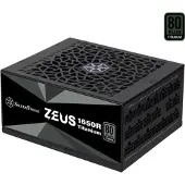 Silverstone 1650W Zeus Titanium, modulaarinen ATX-virtalähde, musta
