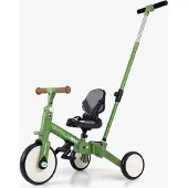 Milly Mally Optimus Max Kolmipyörä 4-in-1, Vihreä