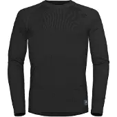 Hellner Men's Wool Warm Base Layer Long Sleeve Black Beauty Kerrasto yläosat XL