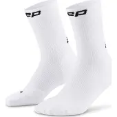Cep Core Run Socks, Mid Cut, 5.0 - White - 37-40