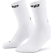 Cep Men's Run Socks Mid Cut 5.0 White Treenisukat 39-42