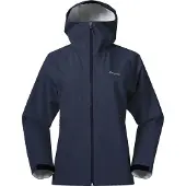 Bergans Essentials 2.5L Shell Jacket Women Navy Blue M