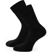 Ulvang Unisex Link Warm Crew Sock 2pack Black Retkeilysukat 35-39
