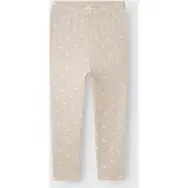 Lil´ Atelier Nmfgago Slim Legging Lil Noos - Beige - 122