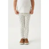 Lil´ Atelier Nmfgago Slim Legging Lil Noos - Cream - 104