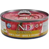 Farmina N&D Cat Quinoa Quail & Coconut 80 g