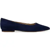 Ralph Lauren Ballerina 'LONDYN-FLATS-BALLET' laivastonsininen