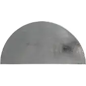 Dyberg Larsen Scott Outdoor Lamp Galvanized - Grey - Ø 27 CM