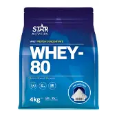 Star Nutrition Whey-80 Heraproteiini 4 kg