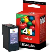 Lexmark 18Y0141E Mustepatruuna 3-väri No 41, Return