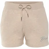 LASCANA Housut meleerattu beige / hopea